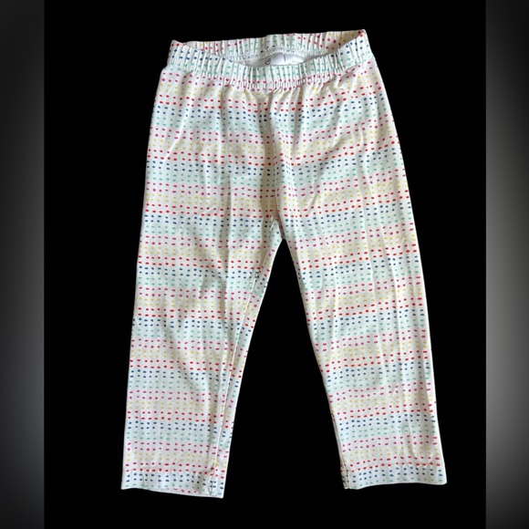 Bundle of 3 Hanna Andersson cotton stretch cropped leggings, size 8 - Picture 3 of 9